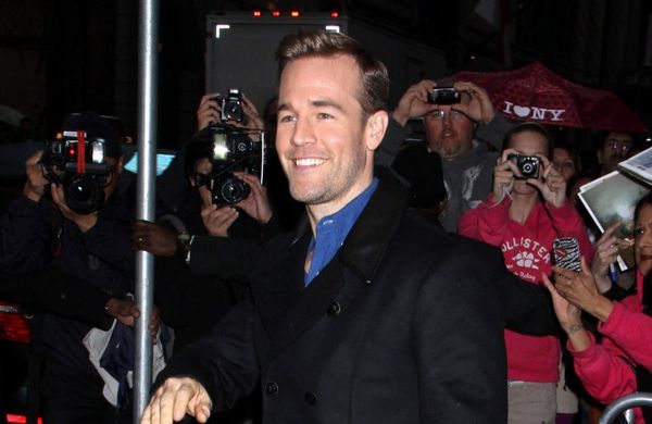 James Van Der Beek - Famous - Good Morning America - New York - October 2012