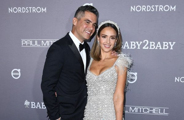 Cash Warren and Jessica Alba - Baby2Baby Gala 2019 - Getty