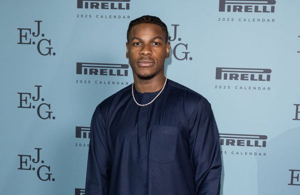 John Boyega attends the 2025 Pirelli Calendar VIP Gala at Natural History Museum - Getty