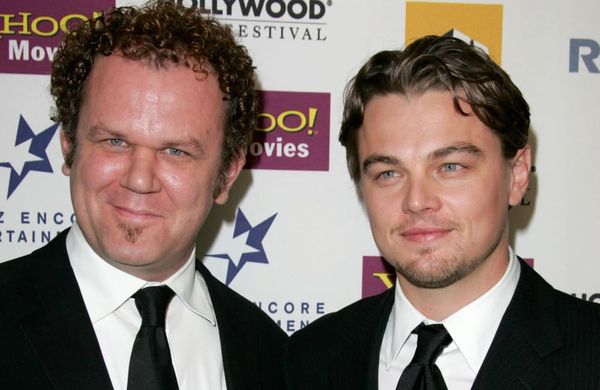 John C. Reilly+Leonardo Di Caprio - AVALON - Oct - 2004 - Hollywood Awards Gala
