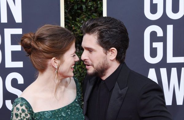 Rose Leslie and Kit Harington - 77th Annual Golden Globe Awards - Beverly Hills 2020 - AVALON