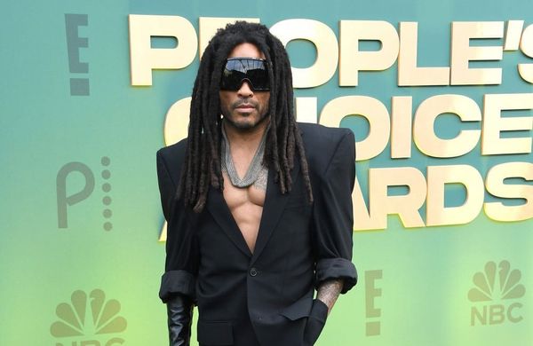Lenny Kravitz at the People's Choice Awards February 2024 Getty