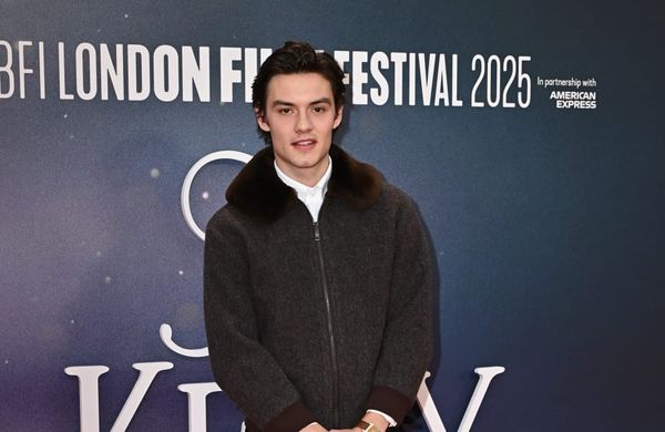 Louis Partridge - Oct 25 - Famous - Jay Kelly UK premiere
