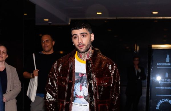 Zayn Malik is seen in Midtown on April 30