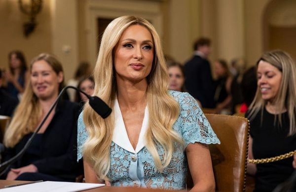 Paris Hilton speaks to congress June 2024 Getty