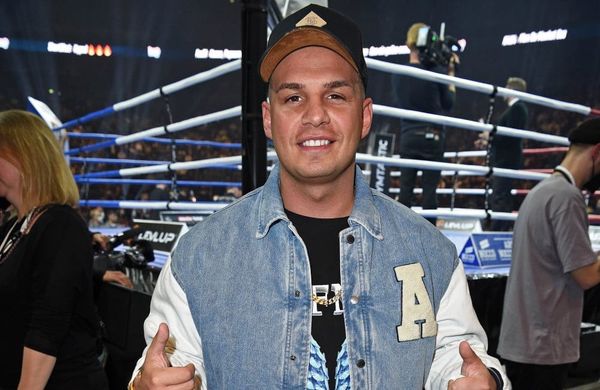 Pietro Lombardi at The Great Fight Night in Cologne April 2022 - Getty