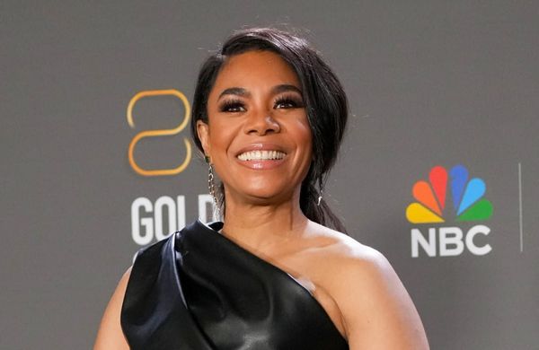 Regina Hall at the Golden Globe Awards - Getty - January 2023