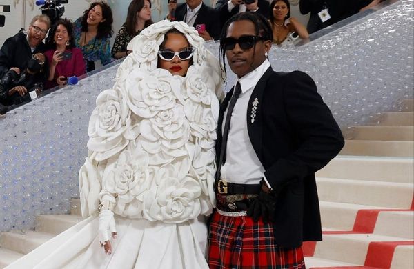Rihanna And ASAP Rocky - Karl Lagerfeld Ball - MMOA - May 1st 2023 - Taylor Hill - Getty