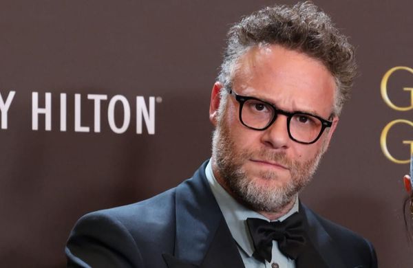 Seth Rogen at the Golden Globe Awards - Avalon - January 2026
