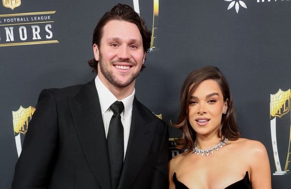 Josh Allen and Hailee Steinfeld - 14th Annual NFL Honors - Arrivals - Getty