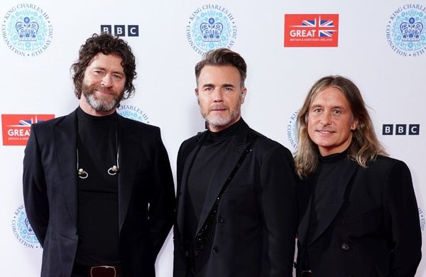 Take That -Coronation Concert at Windsor Castle on May 7