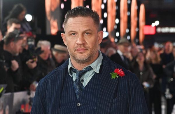 Tom Hardy attends the Global Premiere of MobLand - Getty