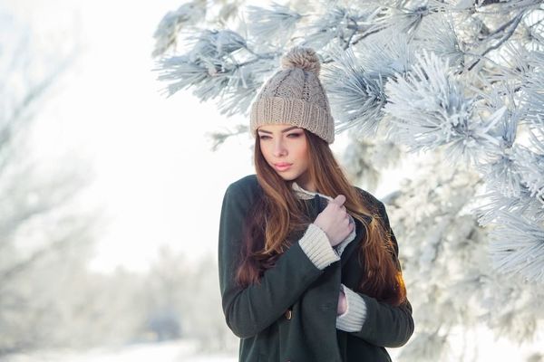 Winterkleidung darf sexy sein! Foto: Adobe / satyrenko