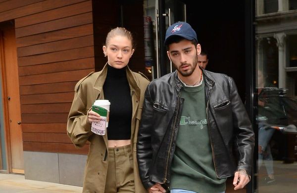 Gigi Hadid and Zayn Malik - New York City 2017 - Getty