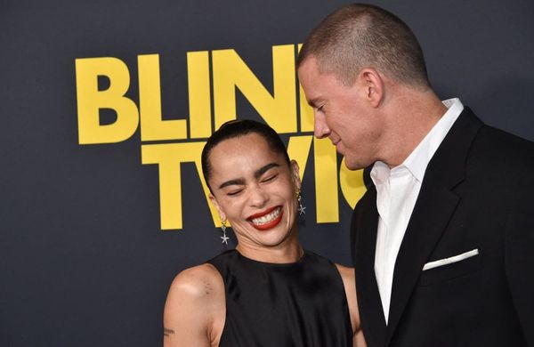 Zoe Kravitz and Channing Tatum - Getty - 2024 - Blink Twice premiere