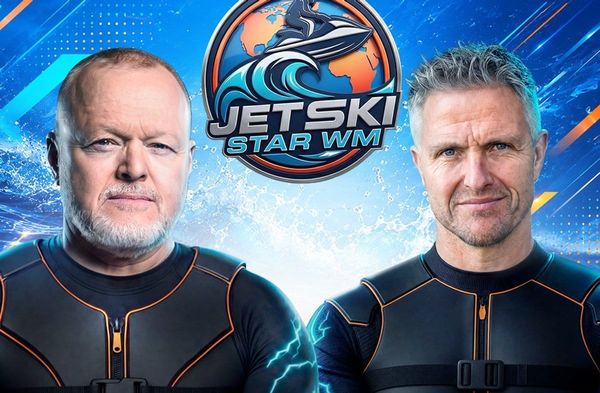 Ralf Schumacher (r.) und Stefan Raab traten als Team bei der "Jetski Star WM" an.