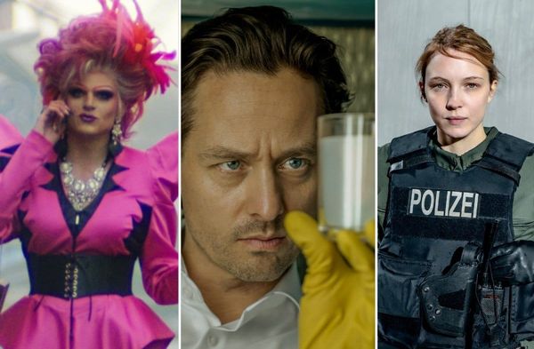 Johannes Hegemann in "Olivia", Tom Schilling in "Achtsam Morden" und Magdalena Laubisch in "Die Nichte des Polizisten" sind …