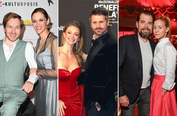 V. l.: Samuel und Sarah Koch fanden bei "Sturm der Liebe" zusammen, bei Jana und Thore Schölermann war es "Verbotene Liebe" …