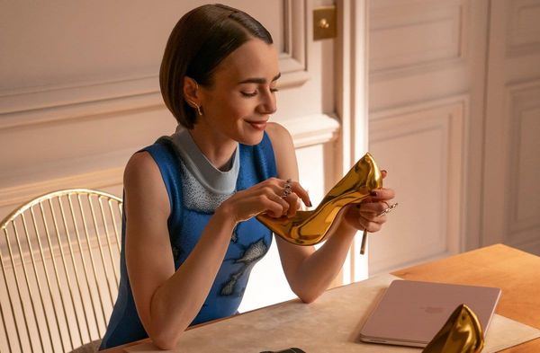 Lily Collins als Emily in "Emily in Paris".