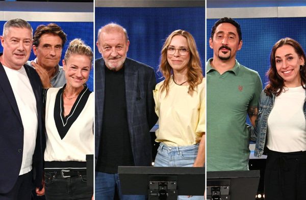 "Gefragt - Gejagt: Quiz-Marathon" diesmal unter anderem mit (v.l.): Joachim Llambi, Oliver Mommsen, Rhea Harder-Vennewald, L…