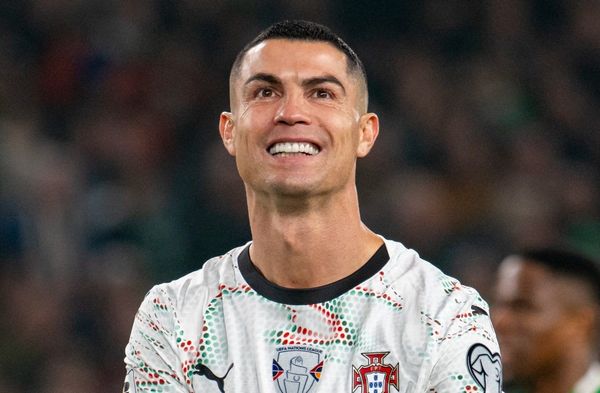 Aktuell präsentiert sich Cristiano Ronaldo deutlich blonder als auf dieser Aufnahme.