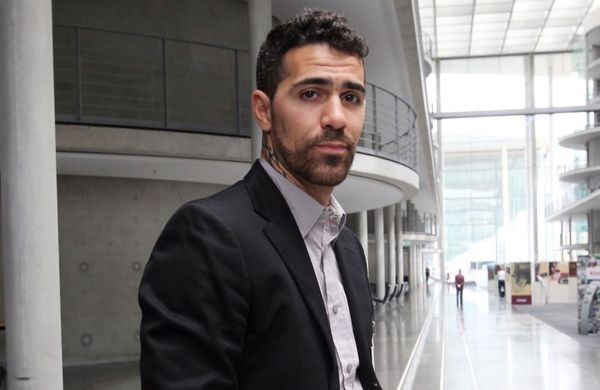 Rapper Bushido at Bundestag June 2012 - Getty