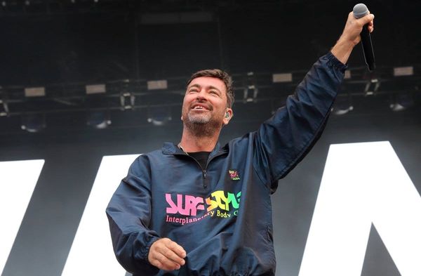 Marteria Anfang Juli als Support von Finch in Berlin.
