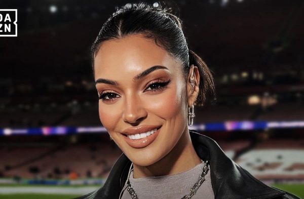 Valentina Maceri moderiert schon am Samstag bei Dazn die Bundesliga-Konferenz.