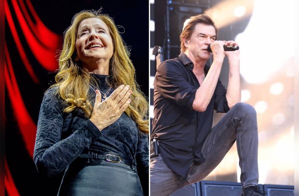 Machen gemeinsame Sache: Vicky Leandros und Campino von den Toten Hosen.