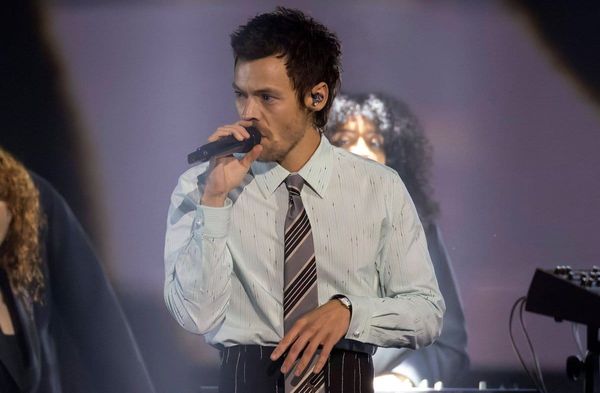 Harry Styles kam im Madison Square Garden nicht um ein Dolly-Parton-Tribute herum.