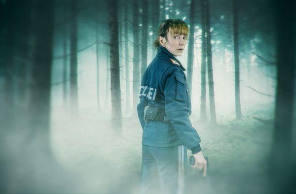 Szene aus der Thrillerserie „Das Vergessen – Spurlos im Moor"
