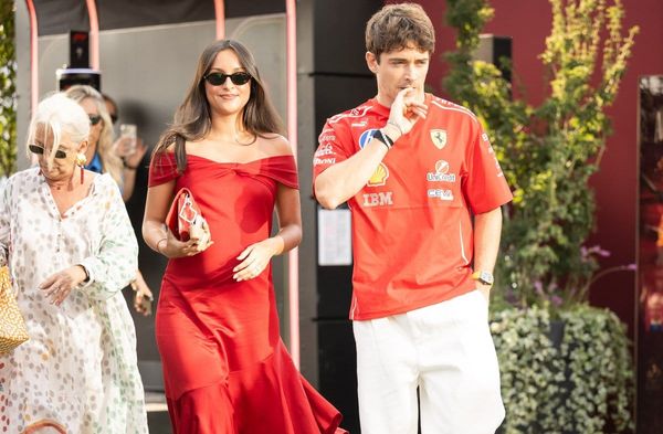 Charles und Alexandra Leclerc beim Großen Preis von Italien 2026.