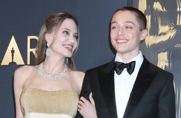 Angelina Jolie und ihr Sohn Knox, hier vor rund zwei Jahren, haben die Ukraine besucht.