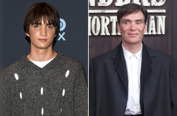 Vater und Sohn: Aran Murphy (l.) und Cillian Murphy.