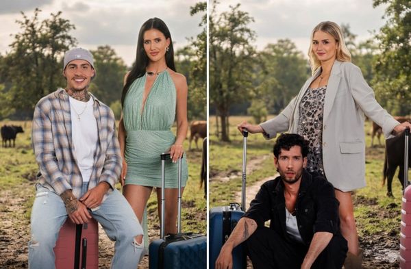 Tano und Anna (li.) und Ferry und Kathy sind ins "Sommerhaus" gezogen.