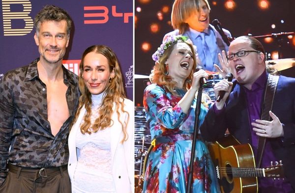 Annemarie und Wayne Carpendale (l.) sowie Angelo und Patricia Kelly nahmen bereits an "The Masked Singer" teil.