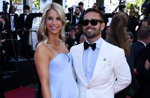 Im Mai zeigte Vogue Williams ihren Babybauch an der Seite ihres Mannes Spencer Matthews in Cannes.