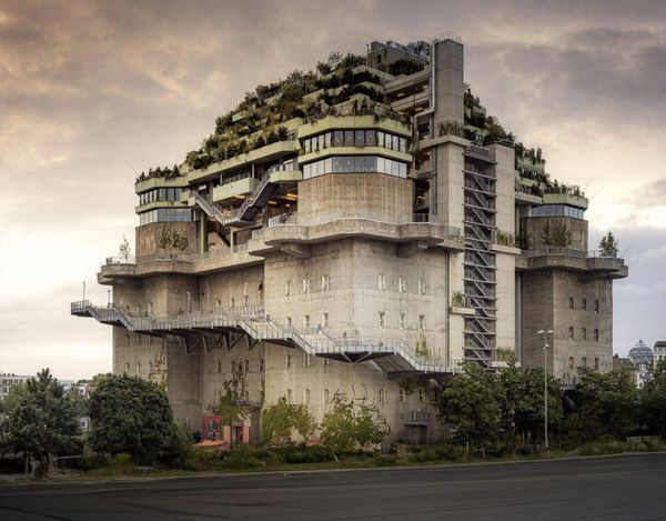 Der Grüne Bunker in Hamburg, Sitz der Georg Elser Halle