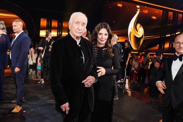Armin Mueller-Stahl und Iris Berben bei der Goldenen Henne 2026 in Leipzig