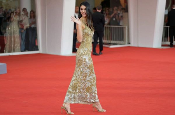 Kendall Jenner am Donnerstag bei der Premiere von "Wild Horse Nine" in Venedig.