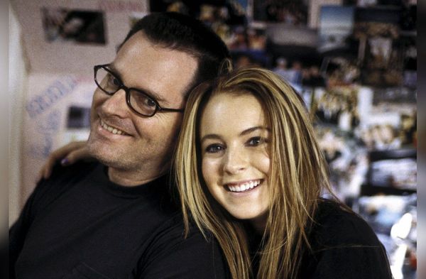 Lindsay Lohan und Mark Waters zu Zeiten von "Freaky Friday".