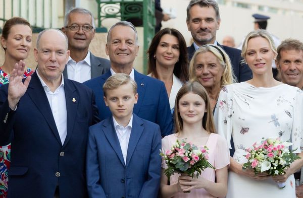 Die Fürstenfamilie von Monaco beim "U Cavagnëtu".
