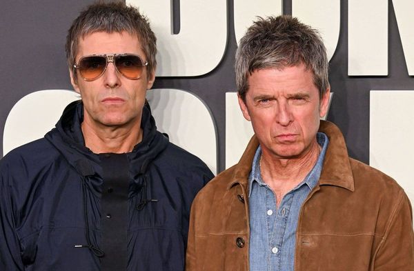 Liam und Noel Gallagher 2026 in London.