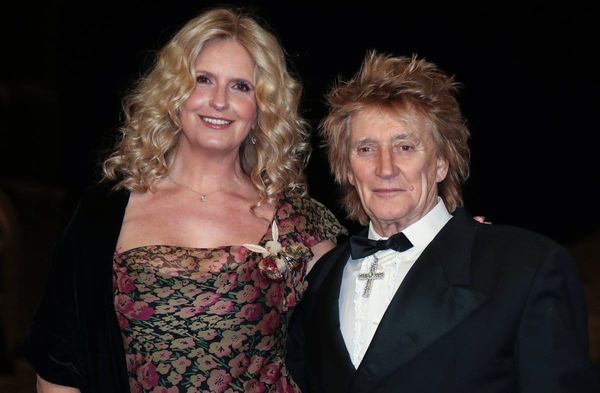 Penny Lancaster und Rod Stewart auf einer Aufnahme vom Beginn dieses Jahres.