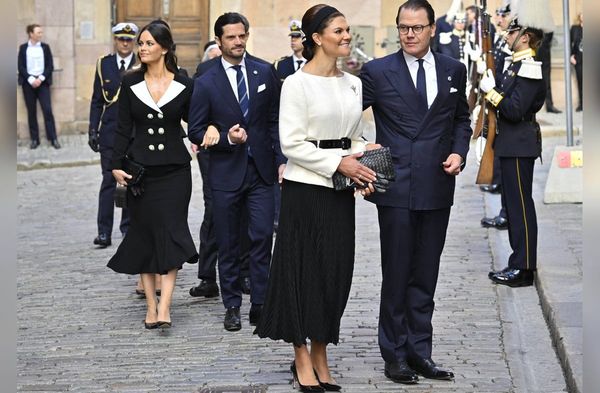 Prinzessin Sofia (l.) bewies an der Seite von Prinz Carl Philip ihr Stilbewusstsein.