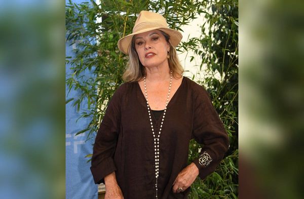 Uschi Obermaier hat sich ihren unverwechselbaren Stil bis heute bewahrt.