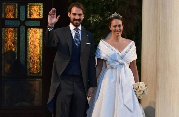 Prinz Philippos und Nina Flohr heirateten 2021 in Athen vor zahlreichen royalen Gästen.