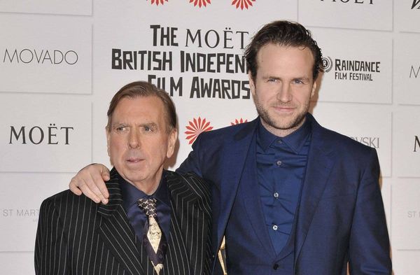 Timothy Spall und Rafe Spall 2014 in London.