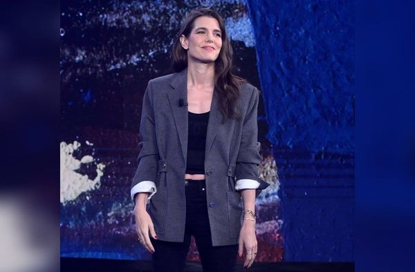 Charlotte Casiraghi bei "Che tempo che fa".