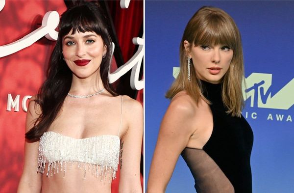 Dakota Johnson (li.) und Taylor Swift sind enge Freundinnen.